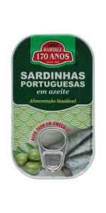 Ramirez Sardinės alyvuogių aliejuje, 125 g