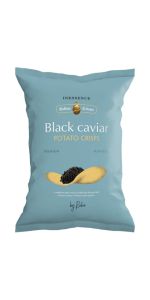Inessence Black Caviar Bulvių traškučiai, 125 g