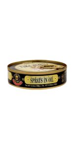 Big Sprats Šprotai aliejuje, 160 g
