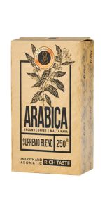 Supremo Blend 100% Arabica Malta kava, 250 g