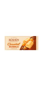 Roshen Caramel White Šokoladas, 80 g