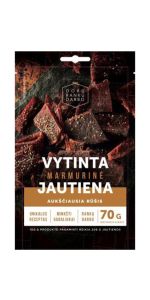 Dorų Rankų Darbo Vytinta marmurinė jautiena, 70 g