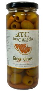 Los Curado Žaliosios alyvuogės apelsinų skonio 350 g