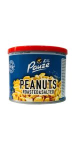 Pauze Skrudinti ir sūdyti žemės riešutai, 150 g