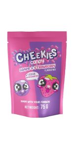 Cheekies Candy Grape Saldainiai 75 g