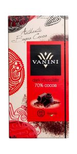 Vanini Juodasis šokoladas 70%, 100 g