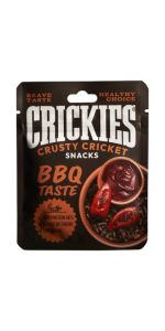 CRICKIES BBQ skonio džiovinti svirpliai 15 g
