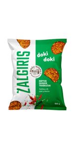 Doki Doki Žalgiris Kept.duon.trašk.sald.čili sk., 150 g