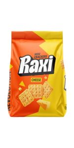 Raxi cheese mini Krekeriai, 100 g