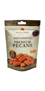 Maple Pecans Skrūdintų pekanų riešutai, 100 g