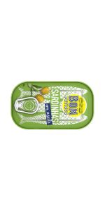 Bom Petisco Sardinės alyvuogių aliejuje, 120 g