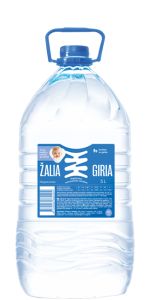ŽALIA GIRIA Negazuotas natūralus mineralinis vanduo 5 l
