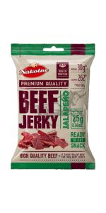 BEEF Jerky Jalapeno Vytinta jautiena, 35 g