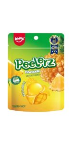 Amos 4D Pineapple Burst Guminukai, 65 g