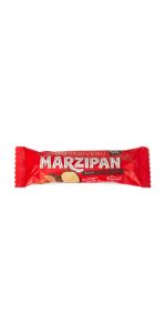 Skriveru marcipaninis batonėlis juodajame šokolade, 40 g