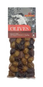 ILIDA MIXED OLIVES WITH OREGANO & BUKOVO, 150 g