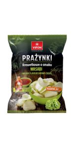 VIFON Wasabi skonio krevečių traškučiai 100 g