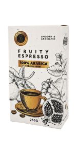 Fruity Espresso 100% Arabica, 250 g