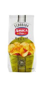 Eldorada Olive Oil bulvių traškučiai, 130 g