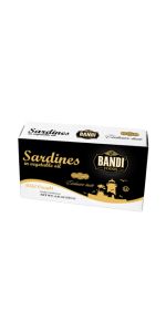 BANDI FOODS Konservuotos sardinės 125 g