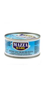 Mazza Tunas alyvuogių aliejuje, 80 g