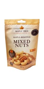 Maple Mixed Nuts Skrūdintų riešutų mišinys, 100 g