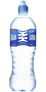 ŽALIA GIRIA SPORT Negazuotas natūralus mineralinis vanduo 0,75 l