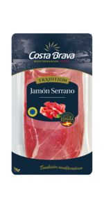 Costa Brava Jamon Serrano Vytintas kumpis, 100 g