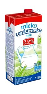 Mleko Zambrowskie 3,2% Pienas, 1 l