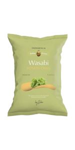 Inessence Wasabi Bulvių traškučiai, 125 g