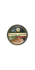 Šprotai augaliniame aliejuje, 160 g